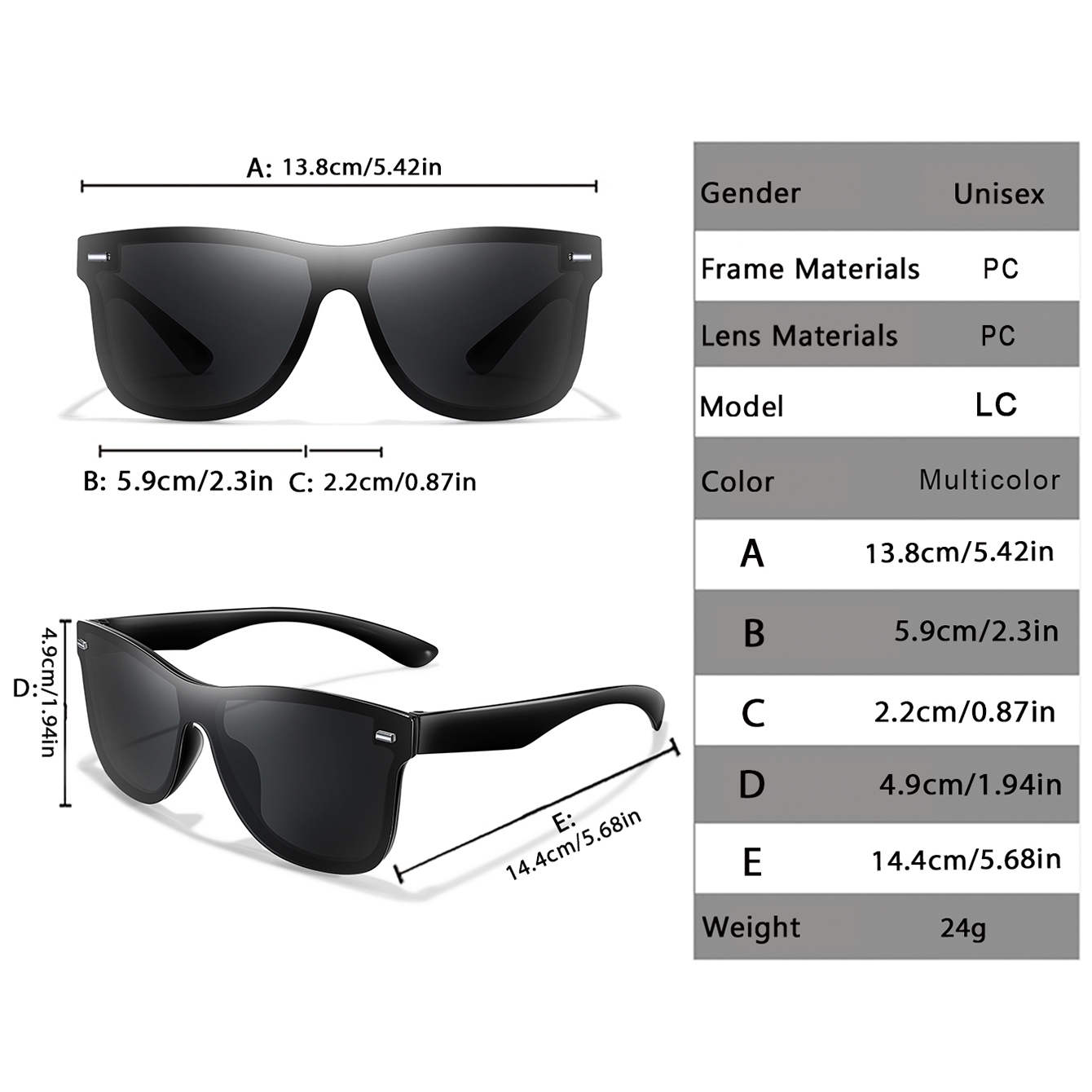 Men Women Fashion Windproof Sq - đánh giá và giá Sunglasses Oversized Square