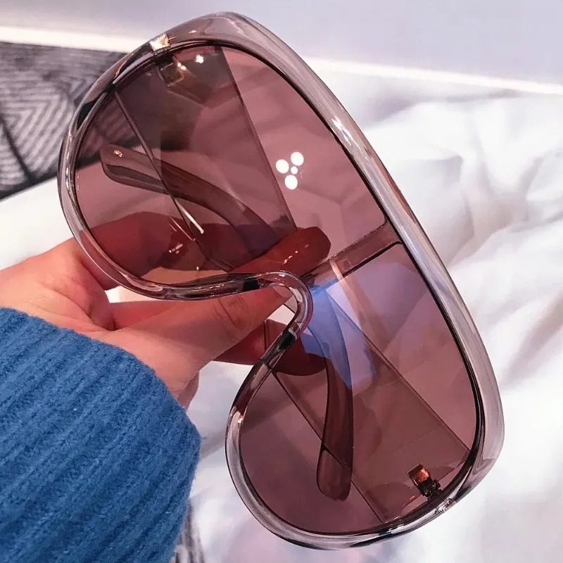 One Piece Oversize Shield Sung - đánh giá và giá Sunglasses Oversized Square