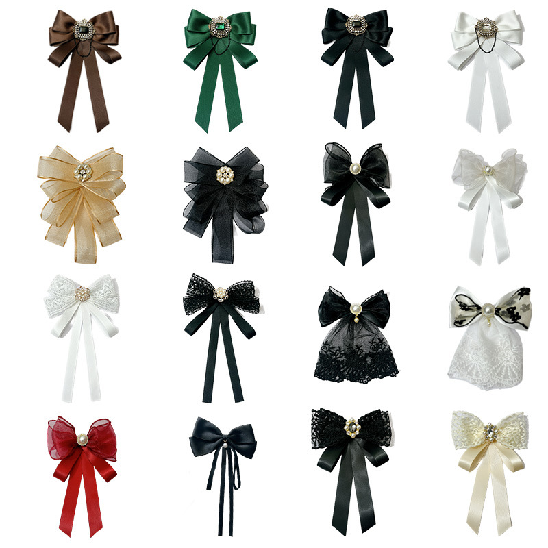 Korean Fabric Bow Tie Brooch P - đánh giá và giá Women Accessories Bouquet