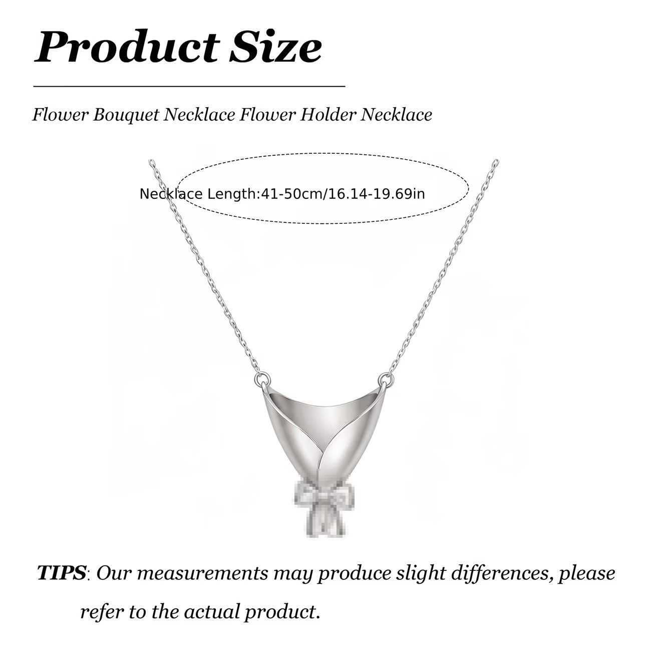 Flower Holder Necklace 2026 DI - đánh giá và giá Women Accessories Bouquet