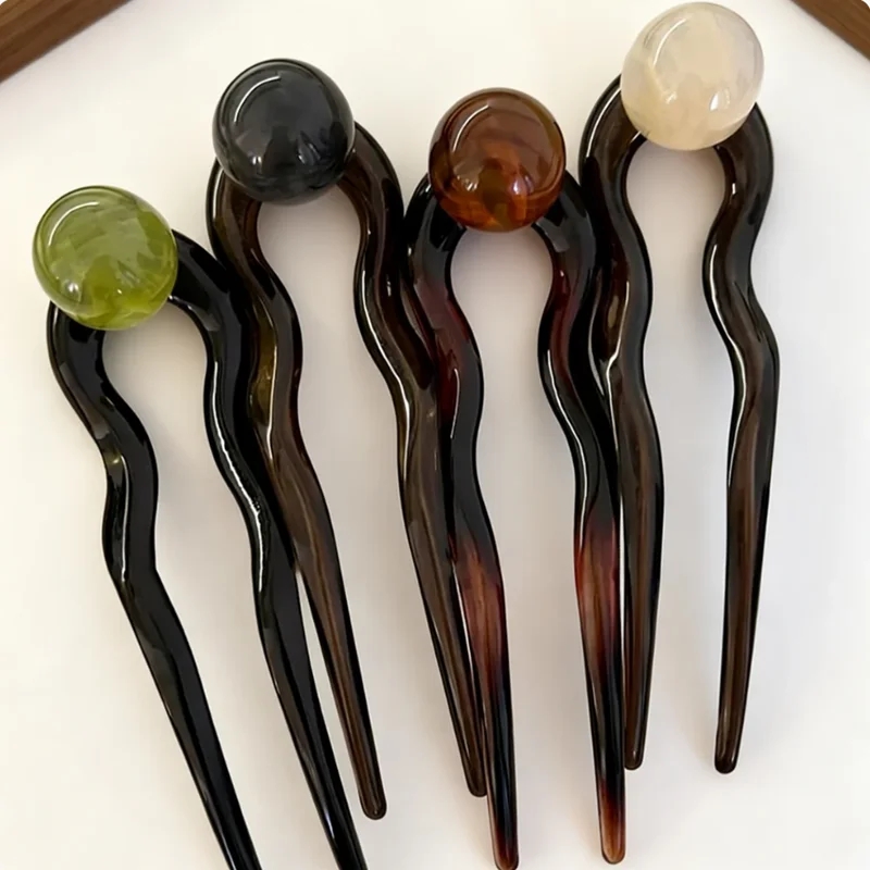 Fashion Colored Pearl U-Shaped - đánh giá và giá Women Accessories On Sale