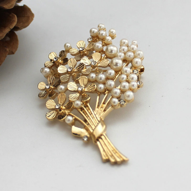 Nữ Tinh Tế Hoa Ngọc Trai Thổ C - đánh giá và giá Women Accessories Bouquet