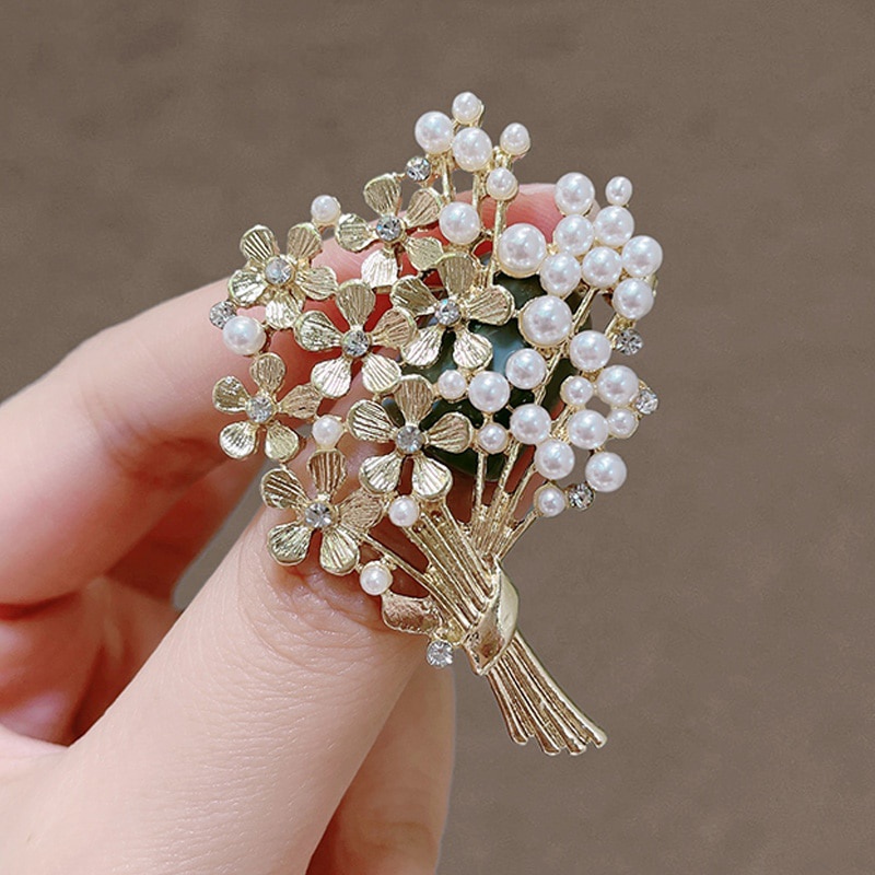 Nữ Tinh Tế Hoa Ngọc Trai Thổ C - đánh giá và giá Women Accessories Bouquet