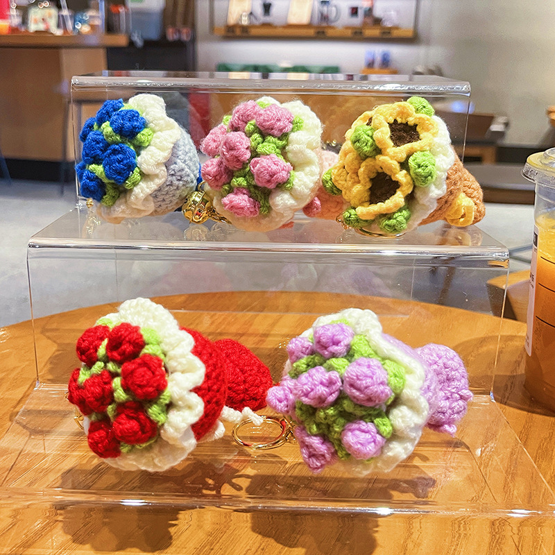 Knitted Bouquet Car Accessorie - đánh giá và giá Women Accessories Bouquet