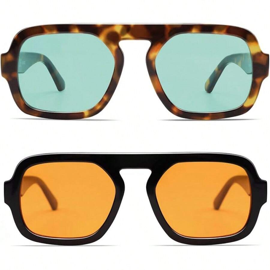 VANLINKER Oversized Retro Squa - đánh giá và giá Sunglasses Oversized Square