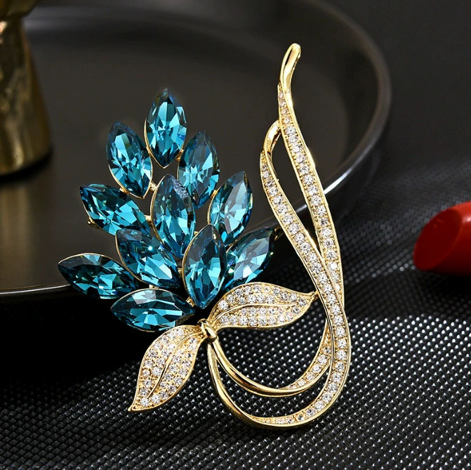 Fashion Rhinestone Bouquet Bro - đánh giá và giá Women Accessories Bouquet