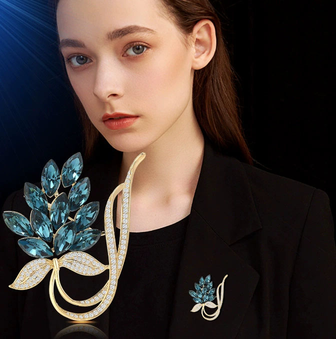 Fashion Rhinestone Bouquet Bro - đánh giá và giá Women Accessories Bouquet