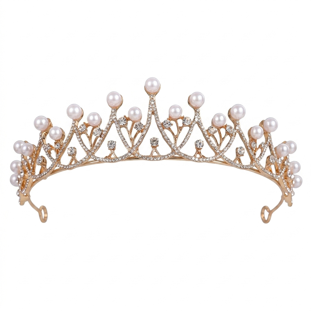 Bridal Crown Headpiece Pearl L - đánh giá và giá Women'S Wedding Accessories