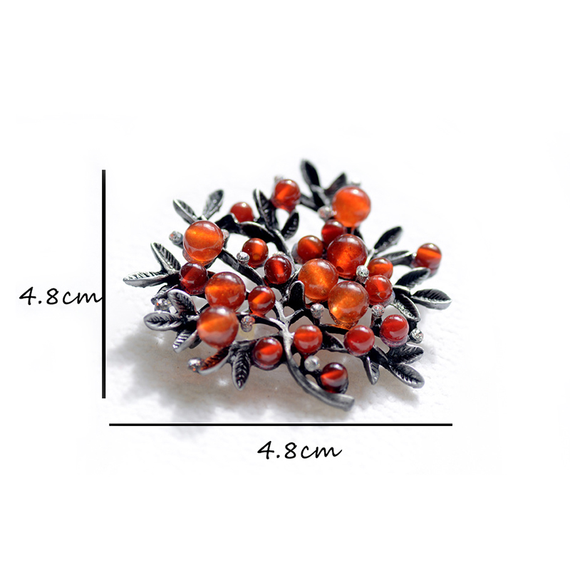 Mới Đá Tự Nhiên Vật Có Hoa Lá  - đánh giá và giá Women Accessories Bouquet