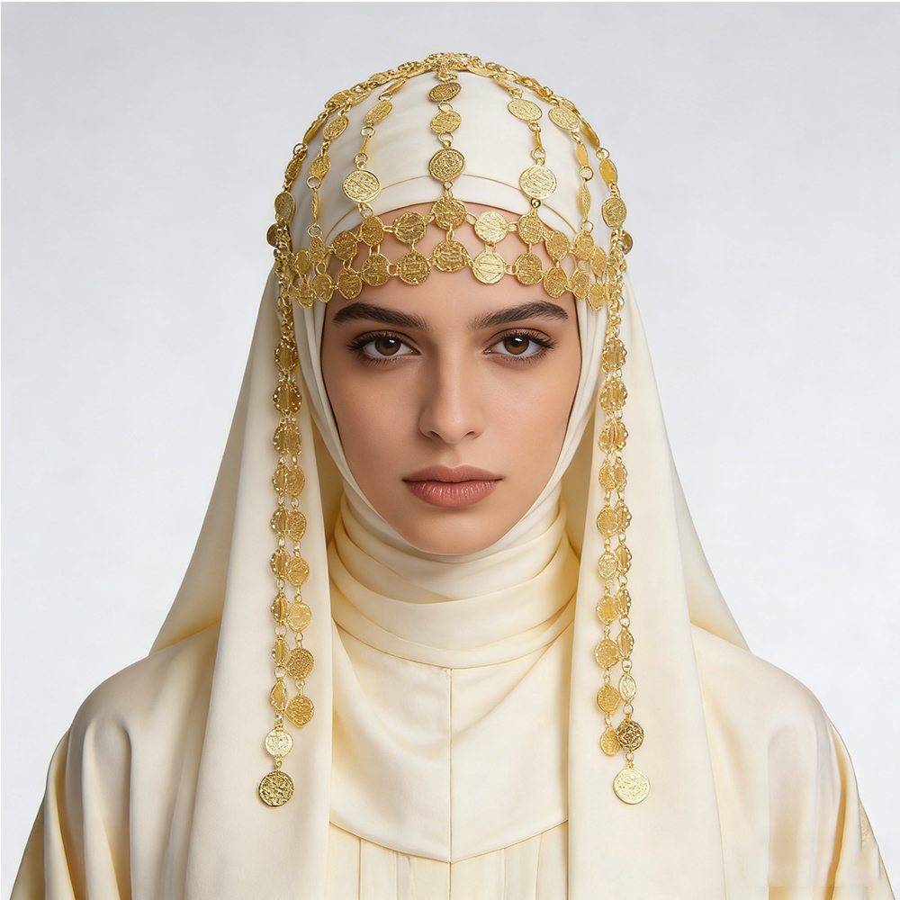 Gold Plated Alloy Coin Beauty  - đánh giá và giá Women Accessories Pakistan