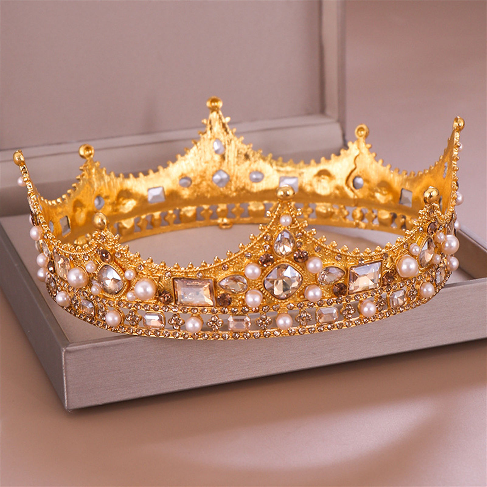 Bridal Crown Rhinestone Tiara  - đánh giá và giá Women'S Wedding Accessories