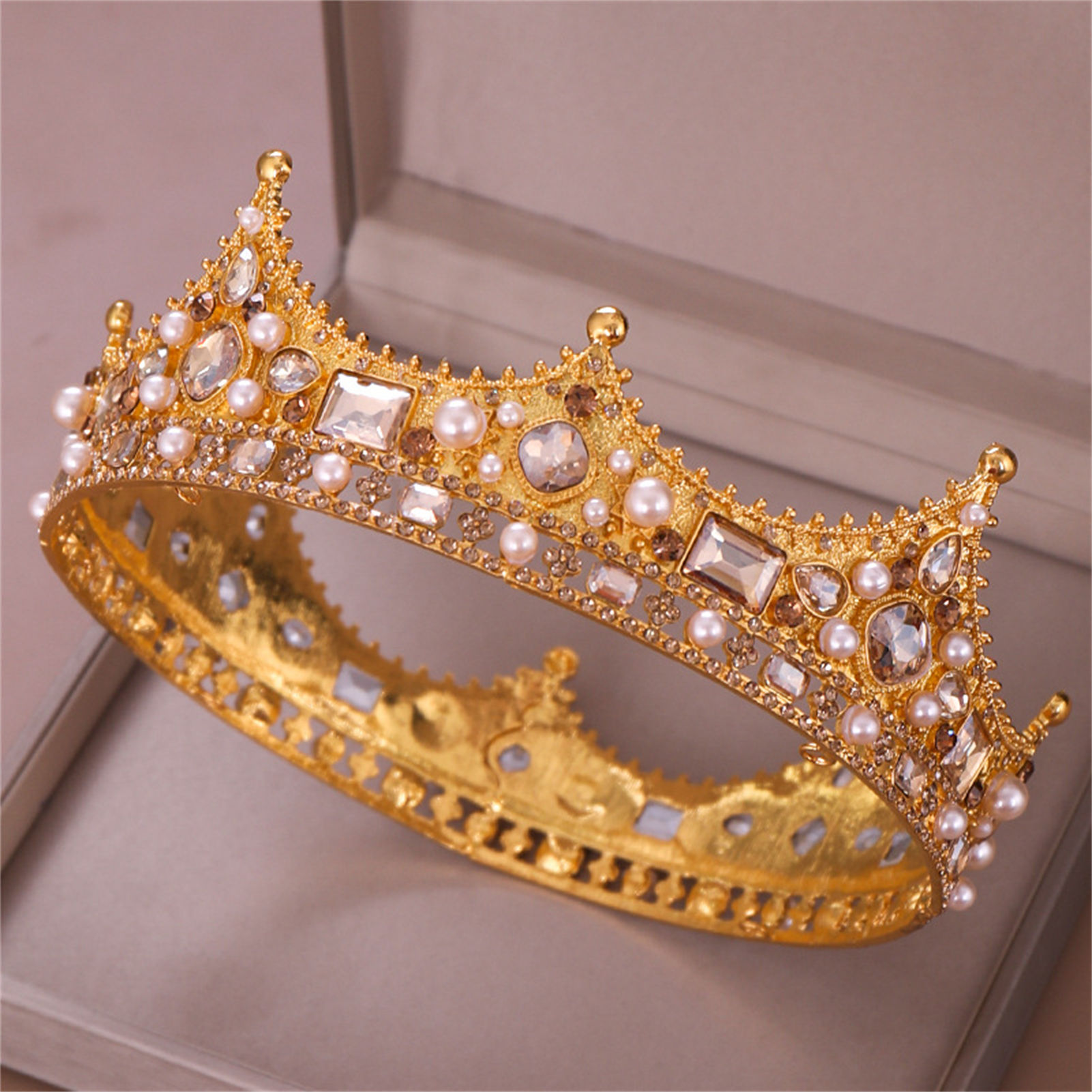 Bridal Crown Rhinestone Tiara  - đánh giá và giá Women'S Wedding Accessories